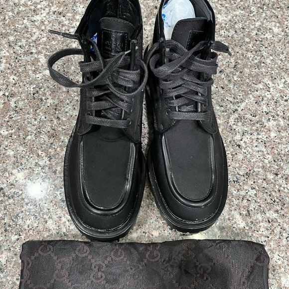 GUCCI WOMEN ANKLE BOOTS SZ 7B - Picture 9 of 12